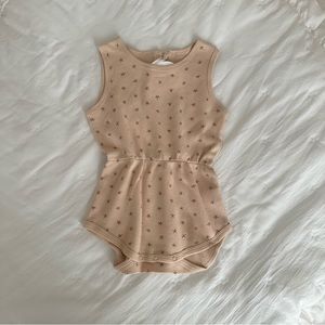 NWT RYLEE & CRU WAFFLE ROMPER